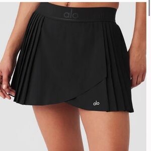 ALO Yoga Black Mini Skirt
